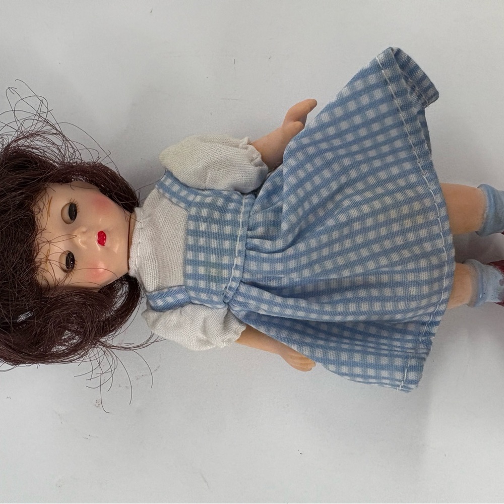 Madame Alexander Dorothy Doll in Blue and White Dress